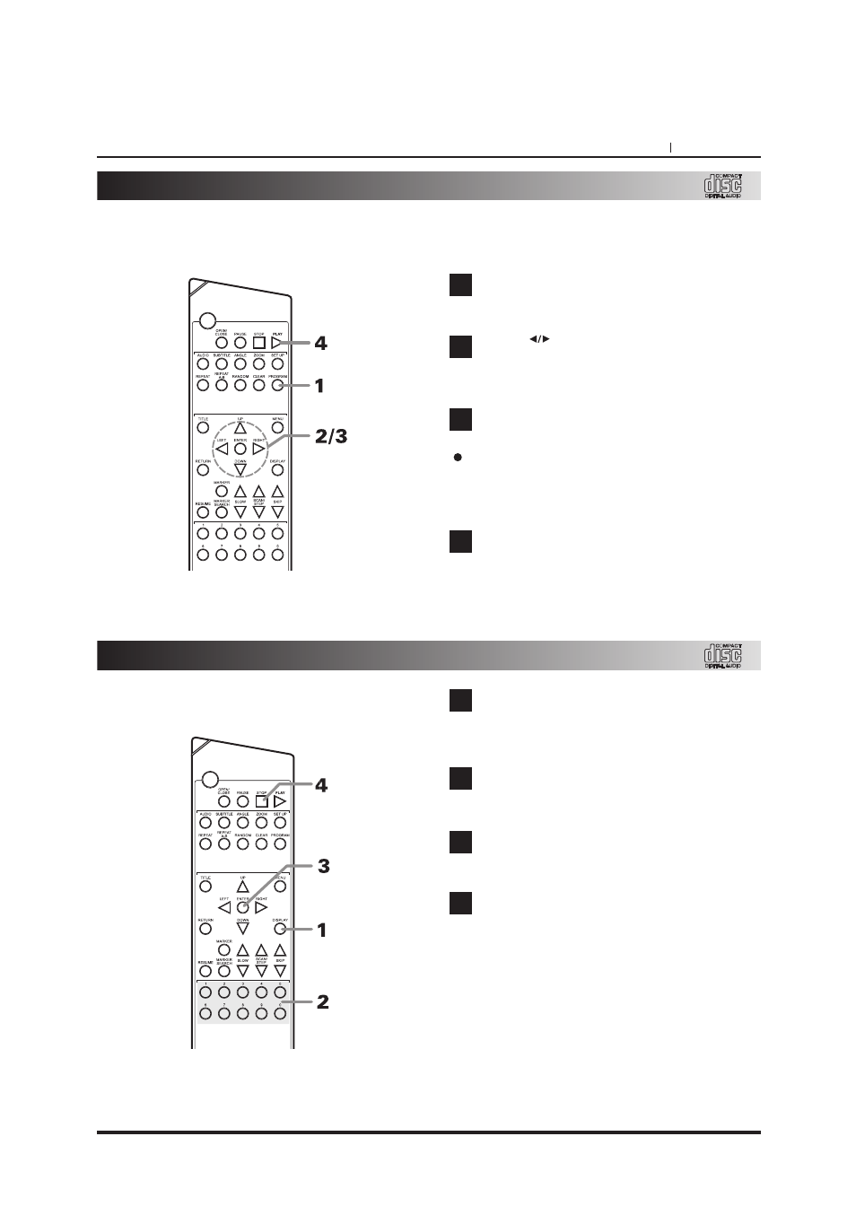 Program play, Intro play | NAD T550DVD User Manual | Page 31 / 40