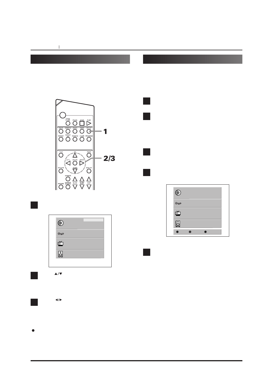 Set up menu clear, Common procedures of initial settings, Page 32 advanced operation | The display will show | NAD T550DVD User Manual | Page 32 / 40