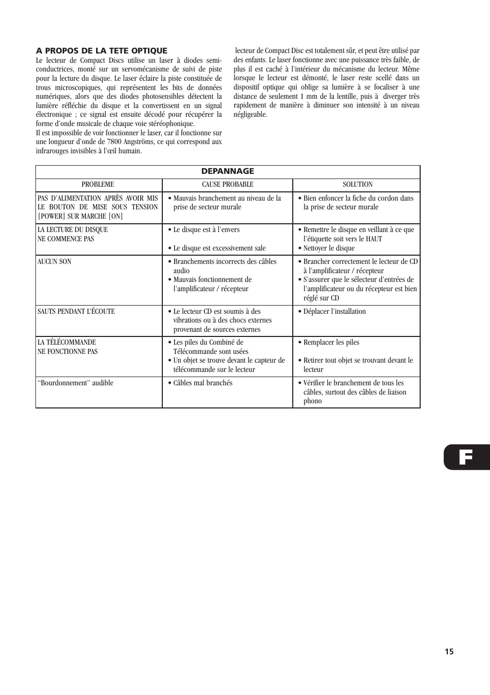 NAD C521 User Manual | Page 15 / 44