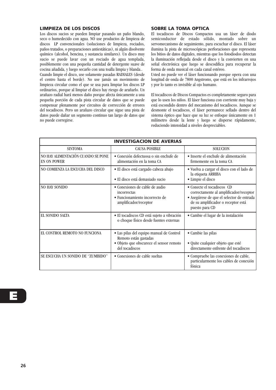 NAD C521 User Manual | Page 26 / 44