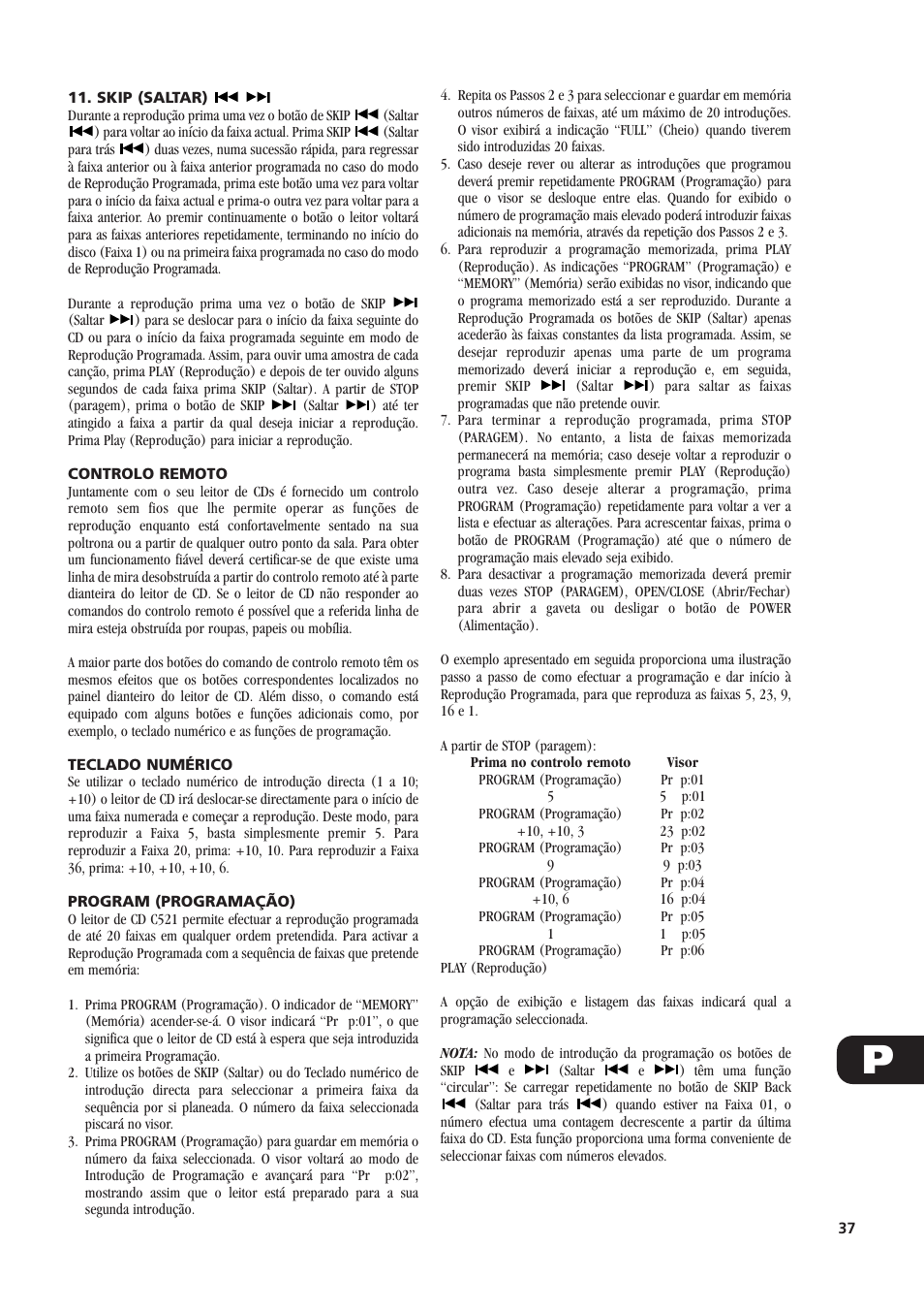 NAD C521 User Manual | Page 37 / 44