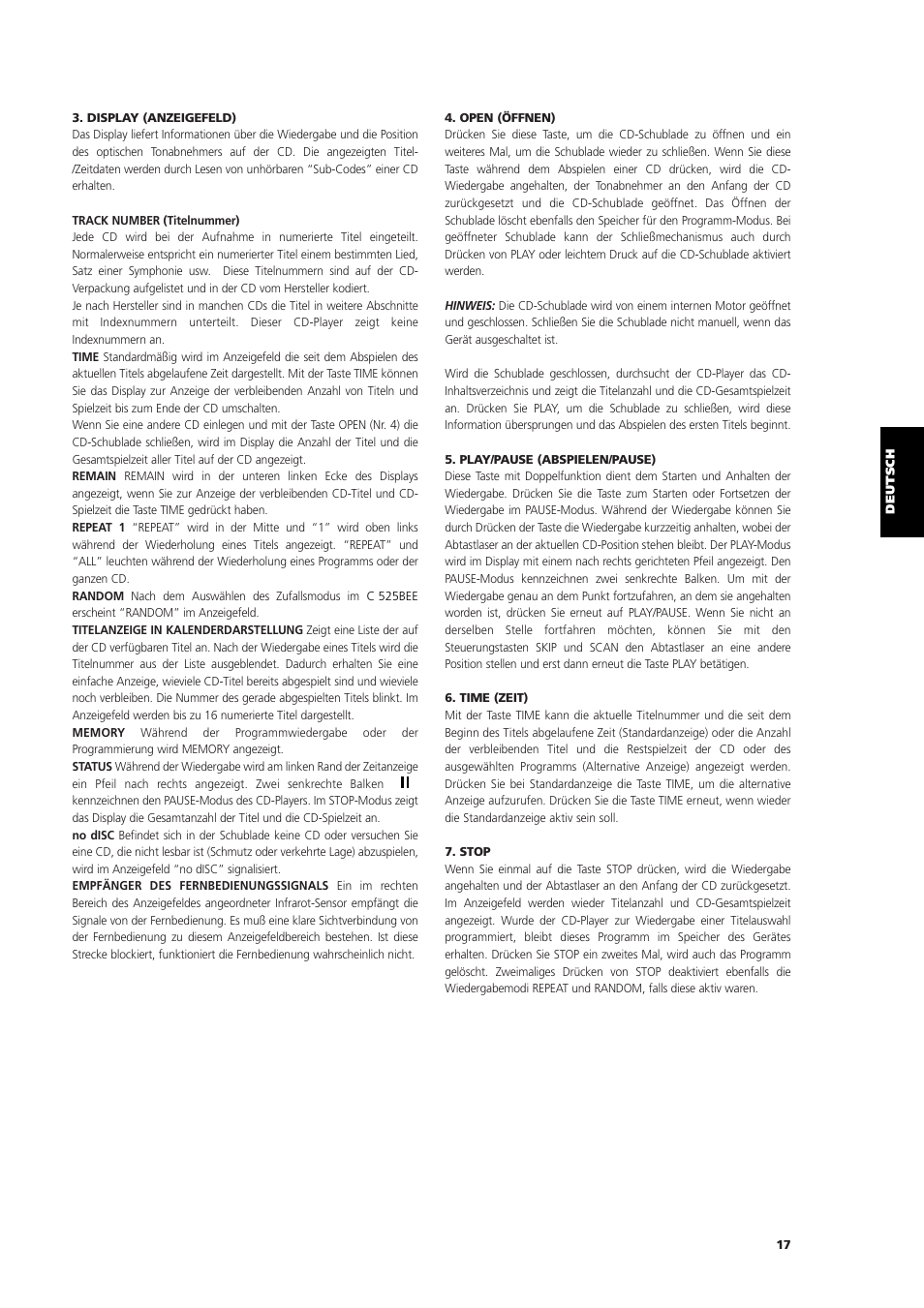 NAD C 525BEE User Manual | Page 17 / 50