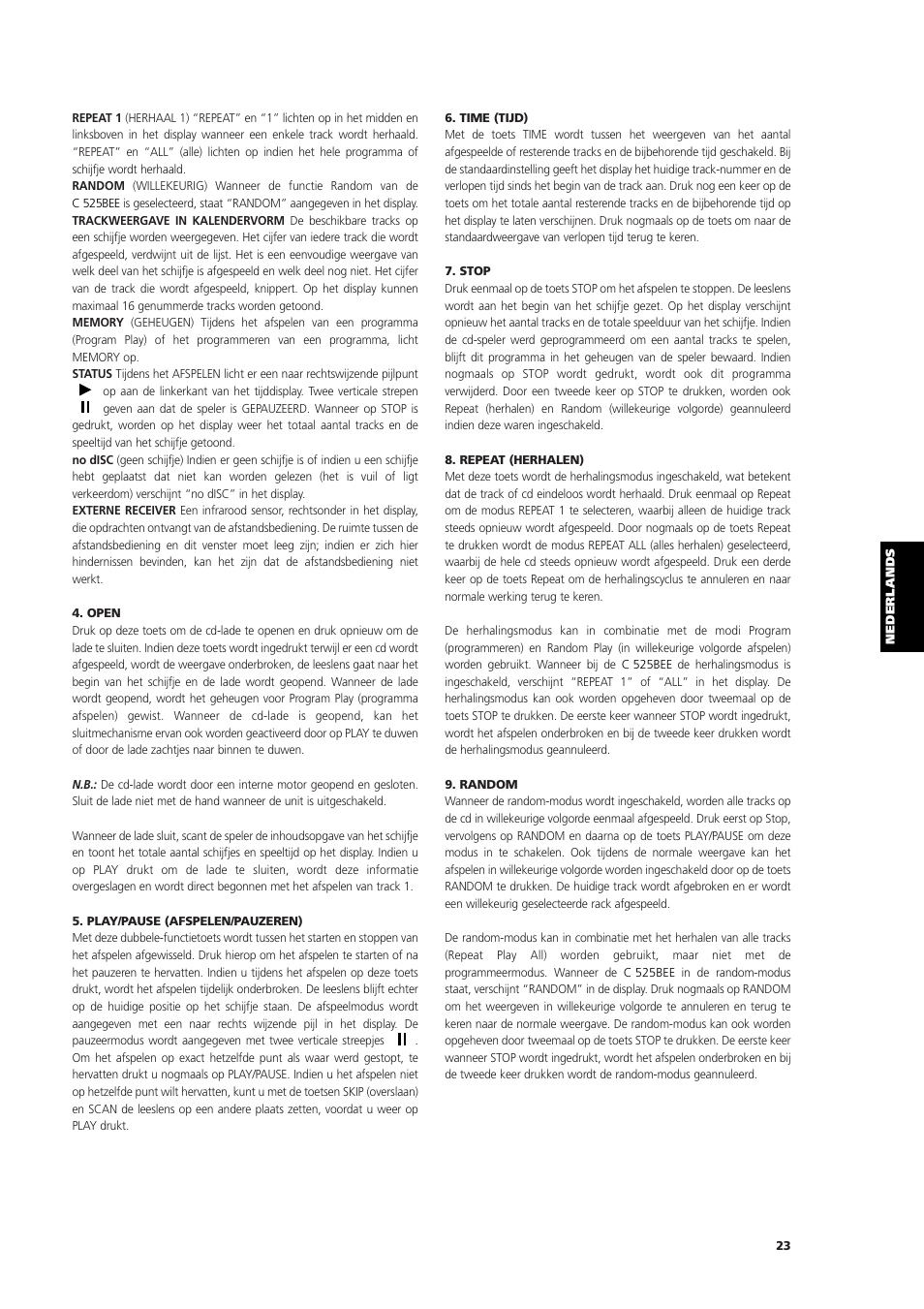 NAD C 525BEE User Manual | Page 23 / 50