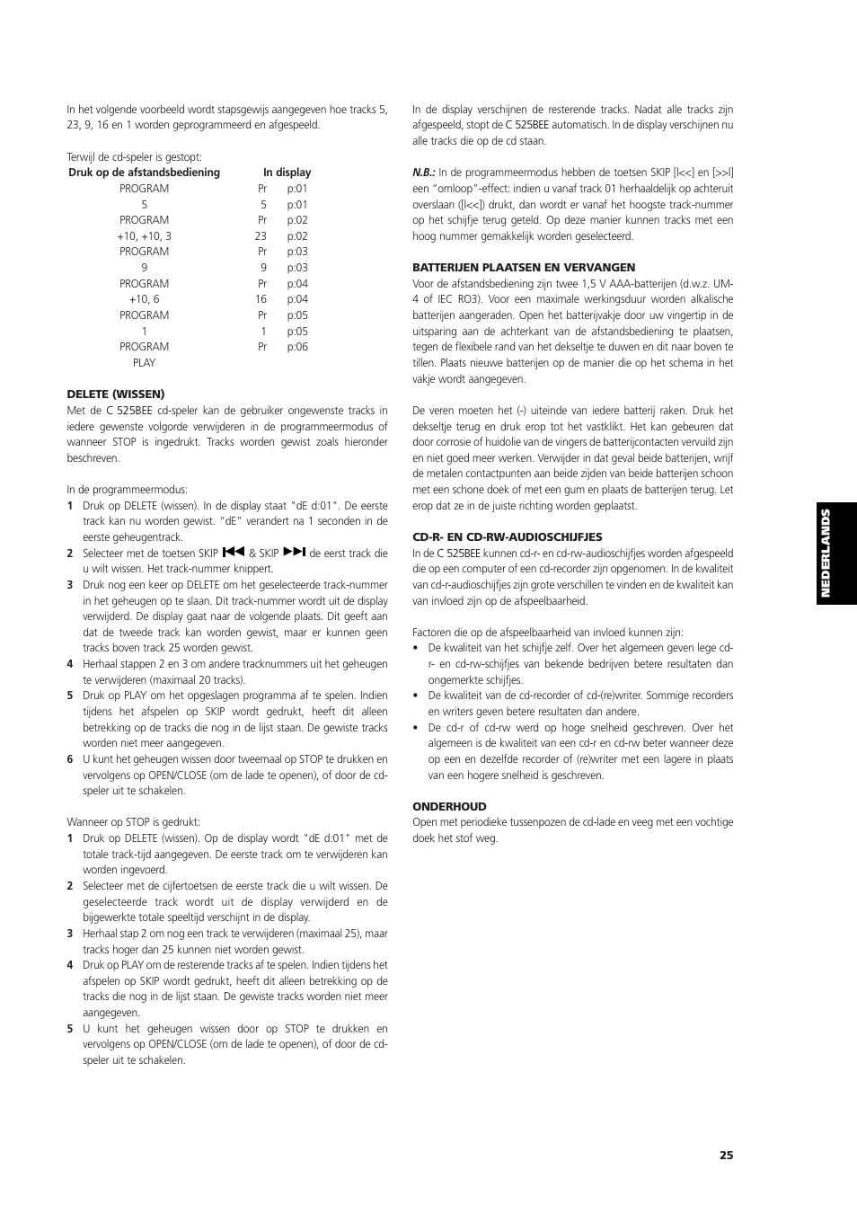 NAD C 525BEE User Manual | Page 25 / 50