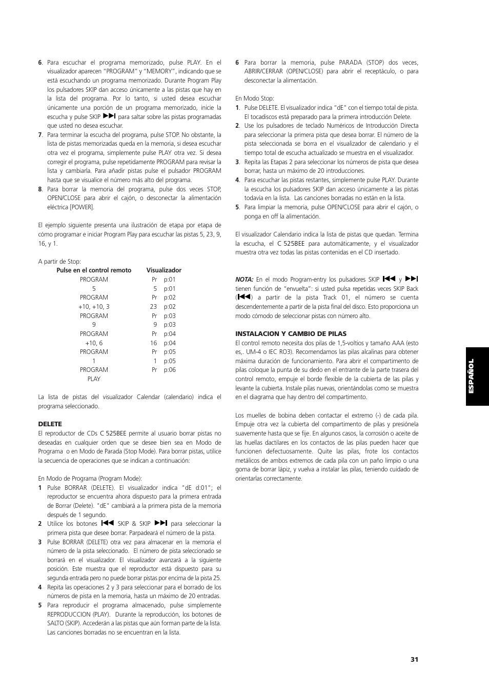NAD C 525BEE User Manual | Page 31 / 50
