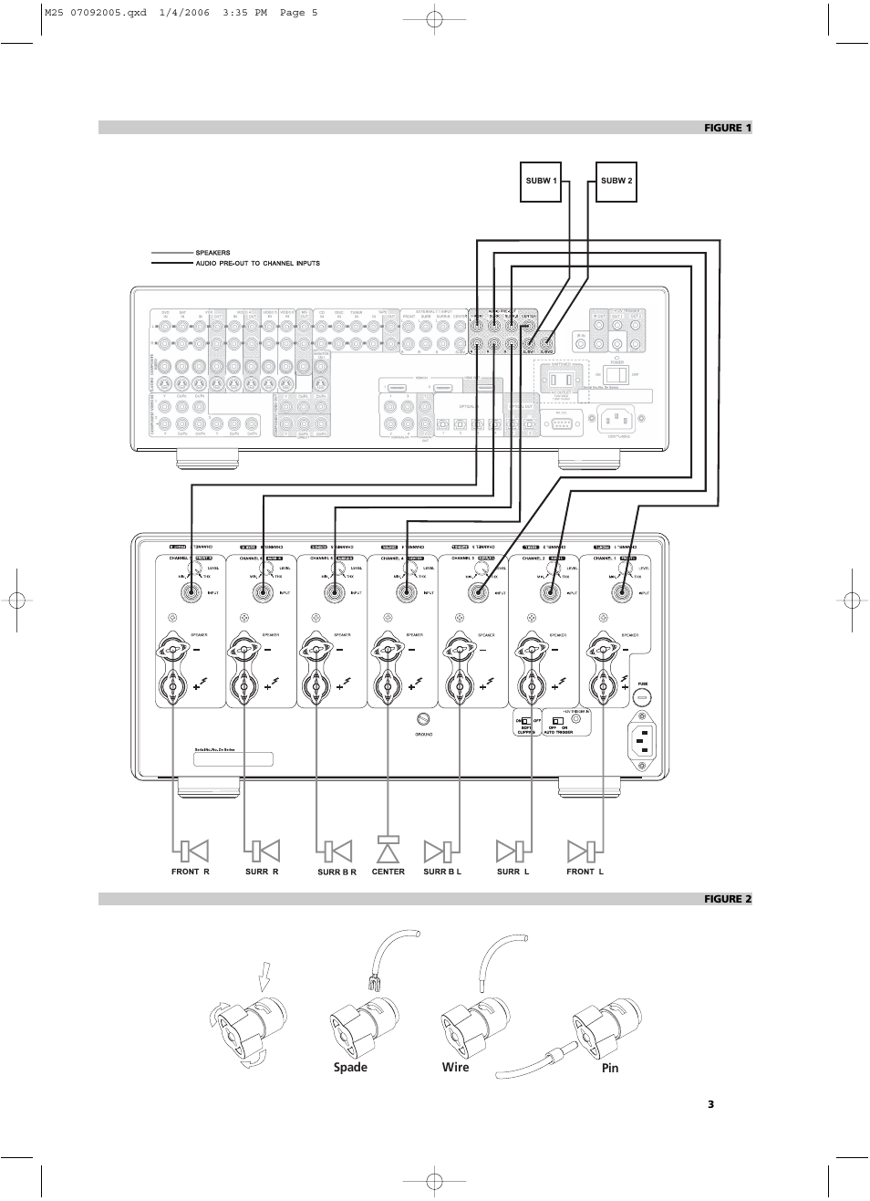 NAD Masters Series M25 User Manual | Page 5 / 54