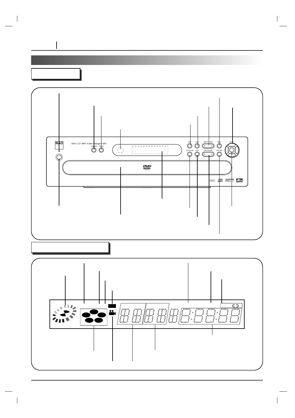 NAD T 571 User Manual | Page 8 / 48