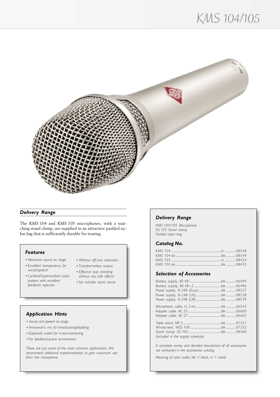 Neumann.Berlin KMS 105 User Manual | Page 3 / 6