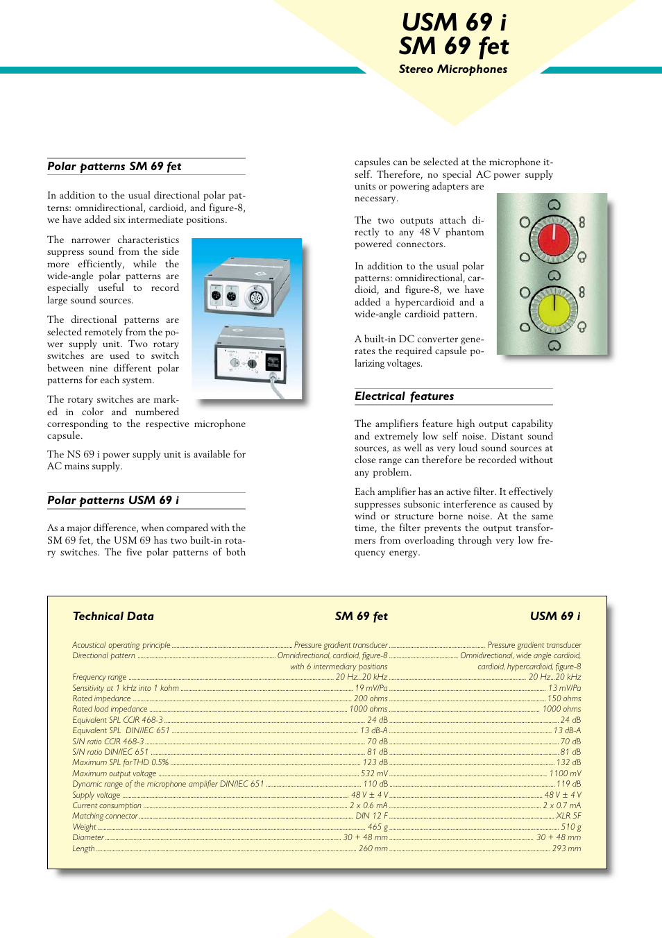 Usm 69 i sm 69 fet | Neumann.Berlin USM 69 i User Manual | Page 3 / 6