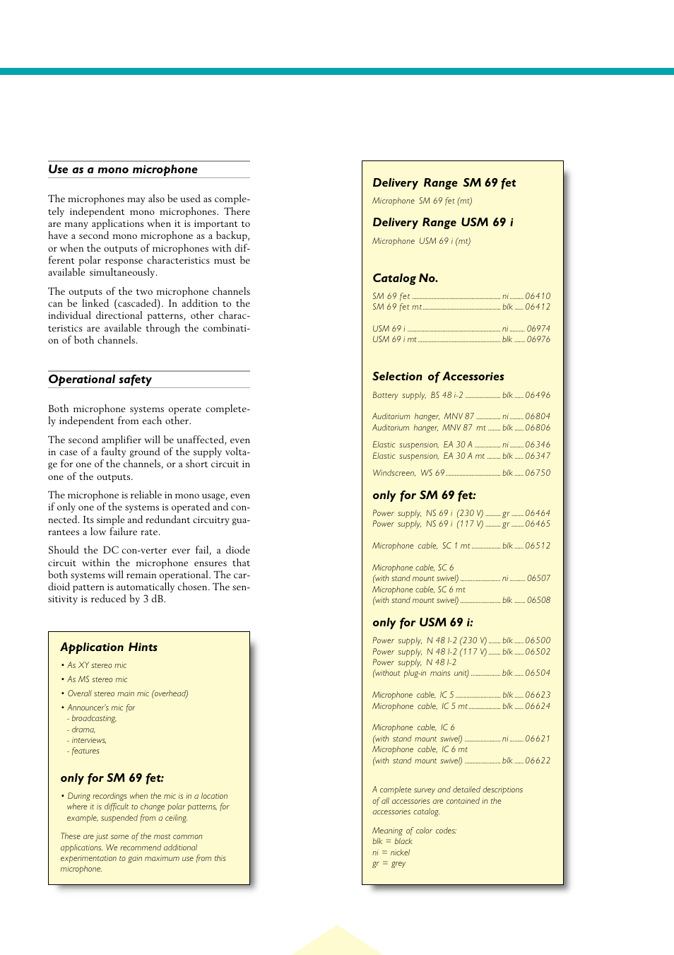 Neumann.Berlin USM 69 i User Manual | Page 4 / 6