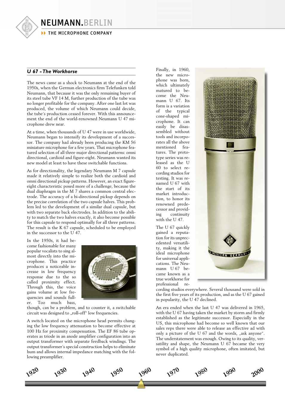 Neumann.Berlin U 67 User Manual | 1 page