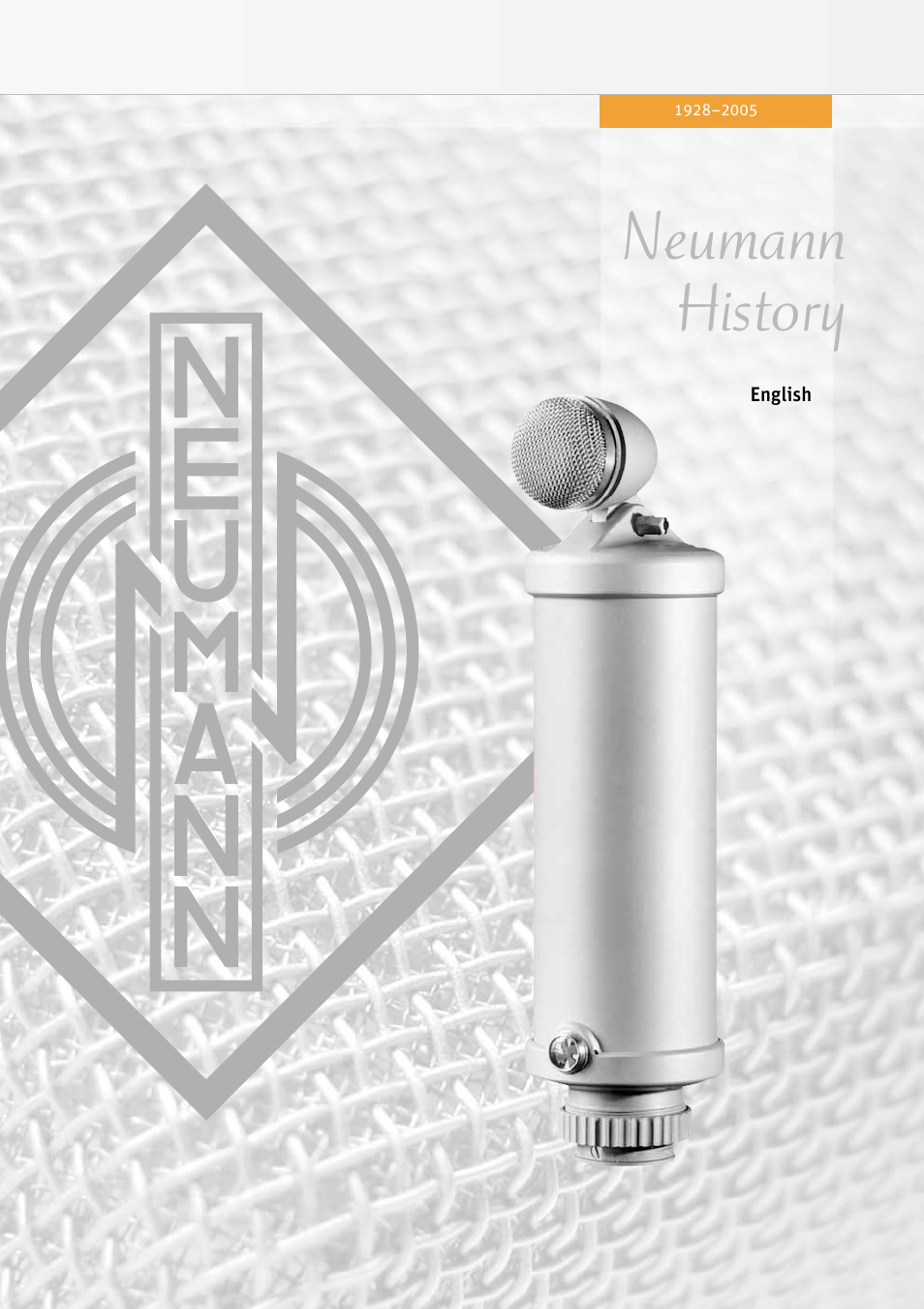Neumann.Berlin Condenser Microphone User Manual | 13 pages