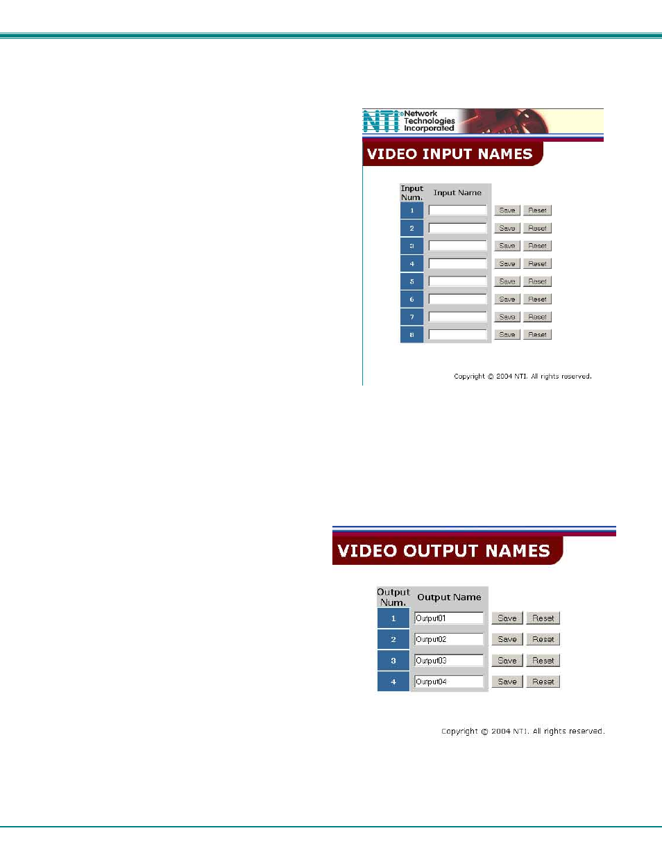 Network Technologies SM-nXm-C5AV-LCD User Manual | Page 30 / 40