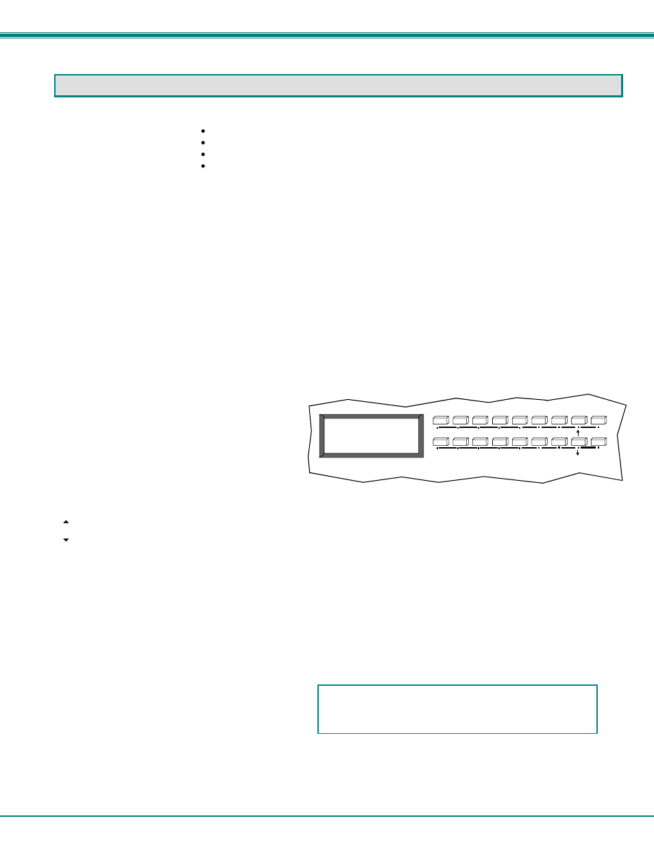 Control options, Front panel lcd with keypad control | Network Technologies SM-nXm-15V-LCD User Manual | Page 11 / 44