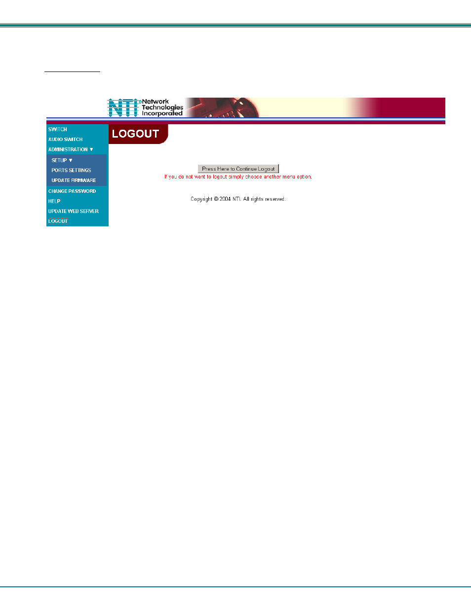 Network Technologies SM-nXm-15V-LCD User Manual | Page 32 / 44