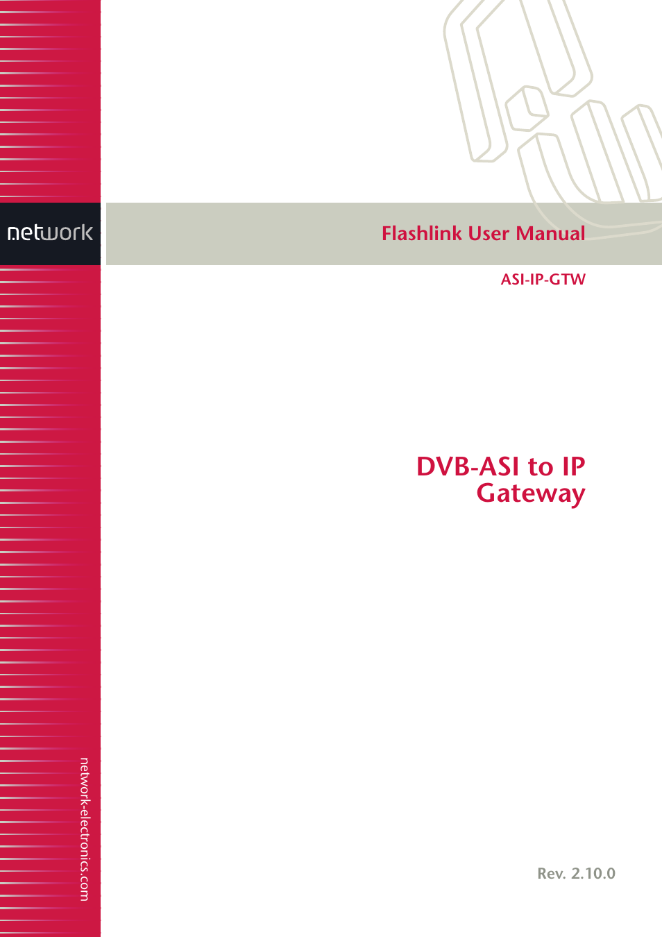 Network Technologies DVB-ASI to IP User Manual | 93 pages