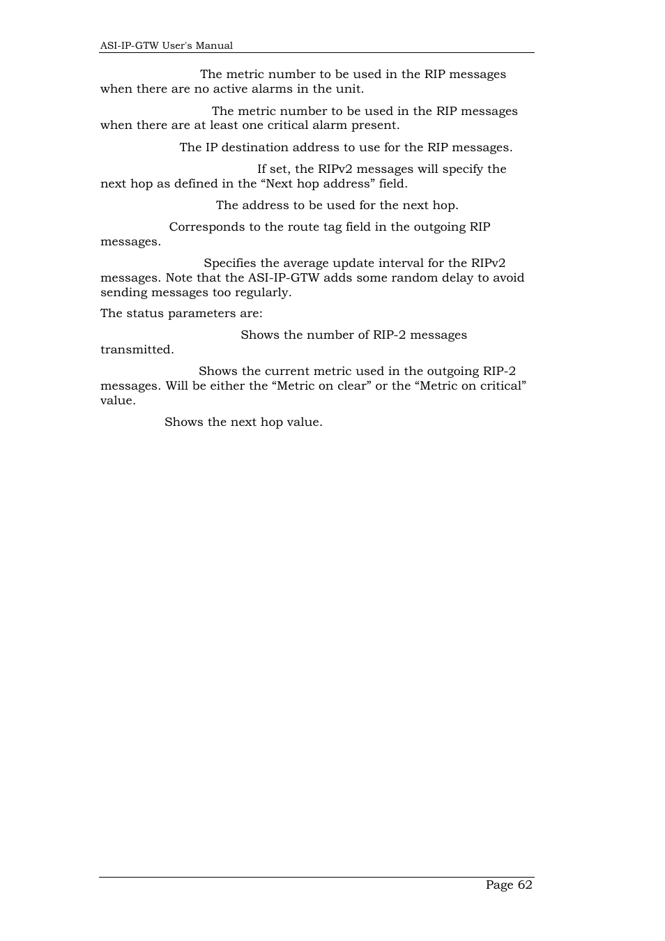 Network Technologies DVB-ASI to IP User Manual | Page 62 / 93