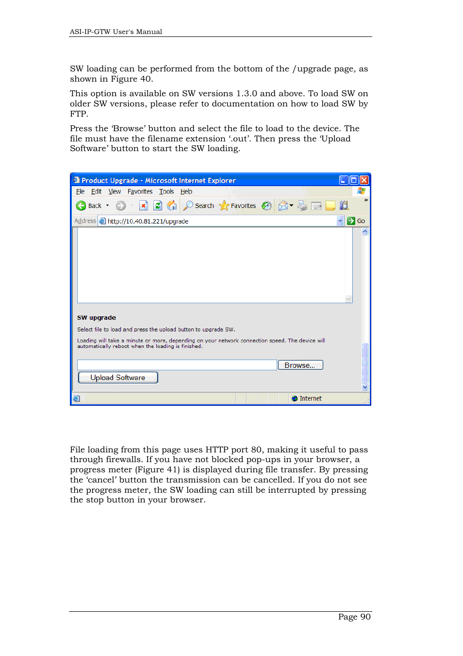 11 appendix e: upgrading software, Appendix e: upgrading software | Network Technologies DVB-ASI to IP User Manual | Page 90 / 93