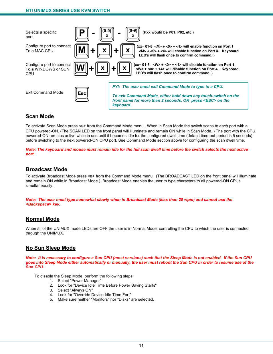 Network Technologies UNIMUX-DVI-xHD User Manual | Page 14 / 23
