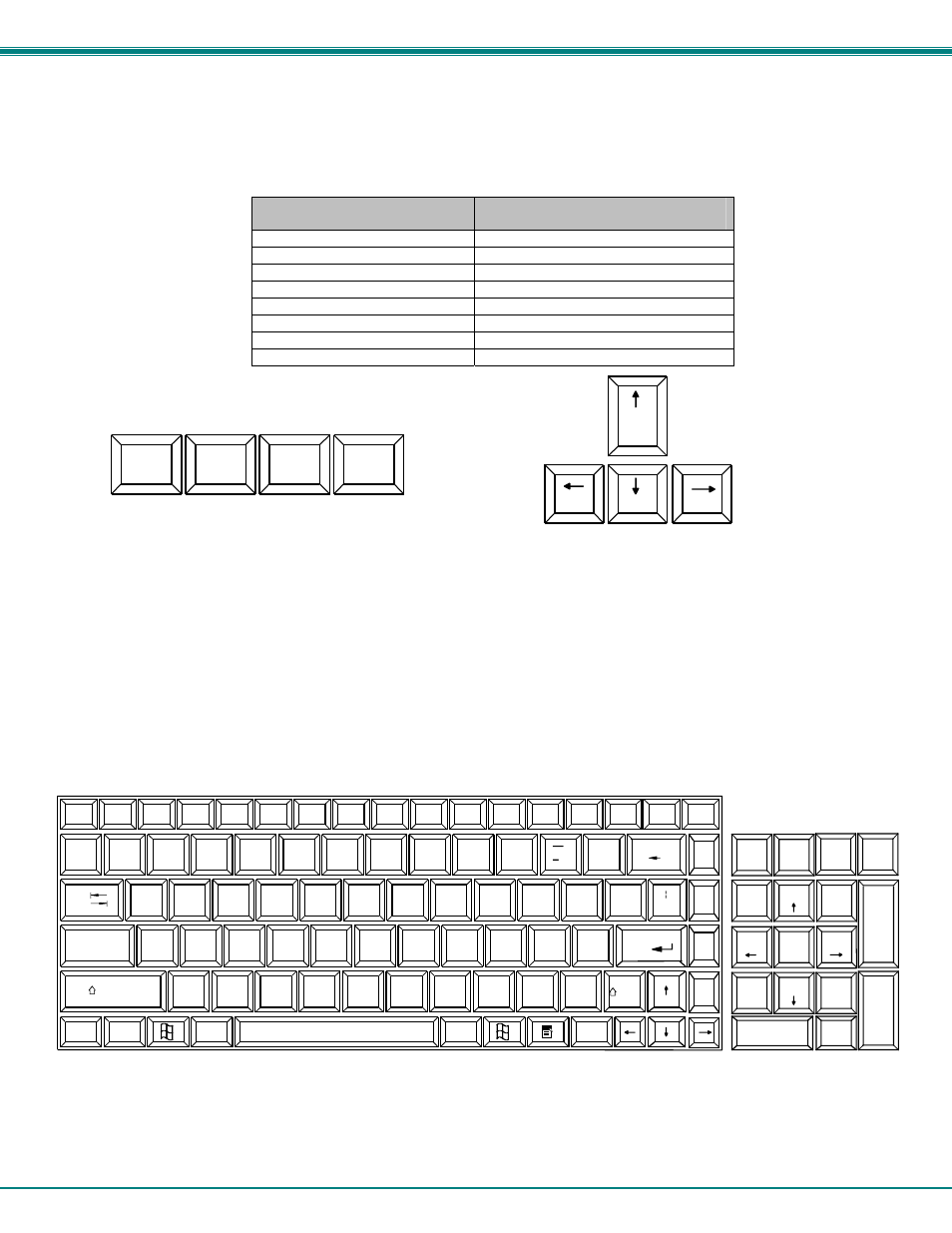 3 other uses of the function key, 4 numeric keypad option, Nti rackmux rackmount ansi terminal drawer 45 | Network Technologies RACKMUX-T15 User Manual | Page 49 / 55