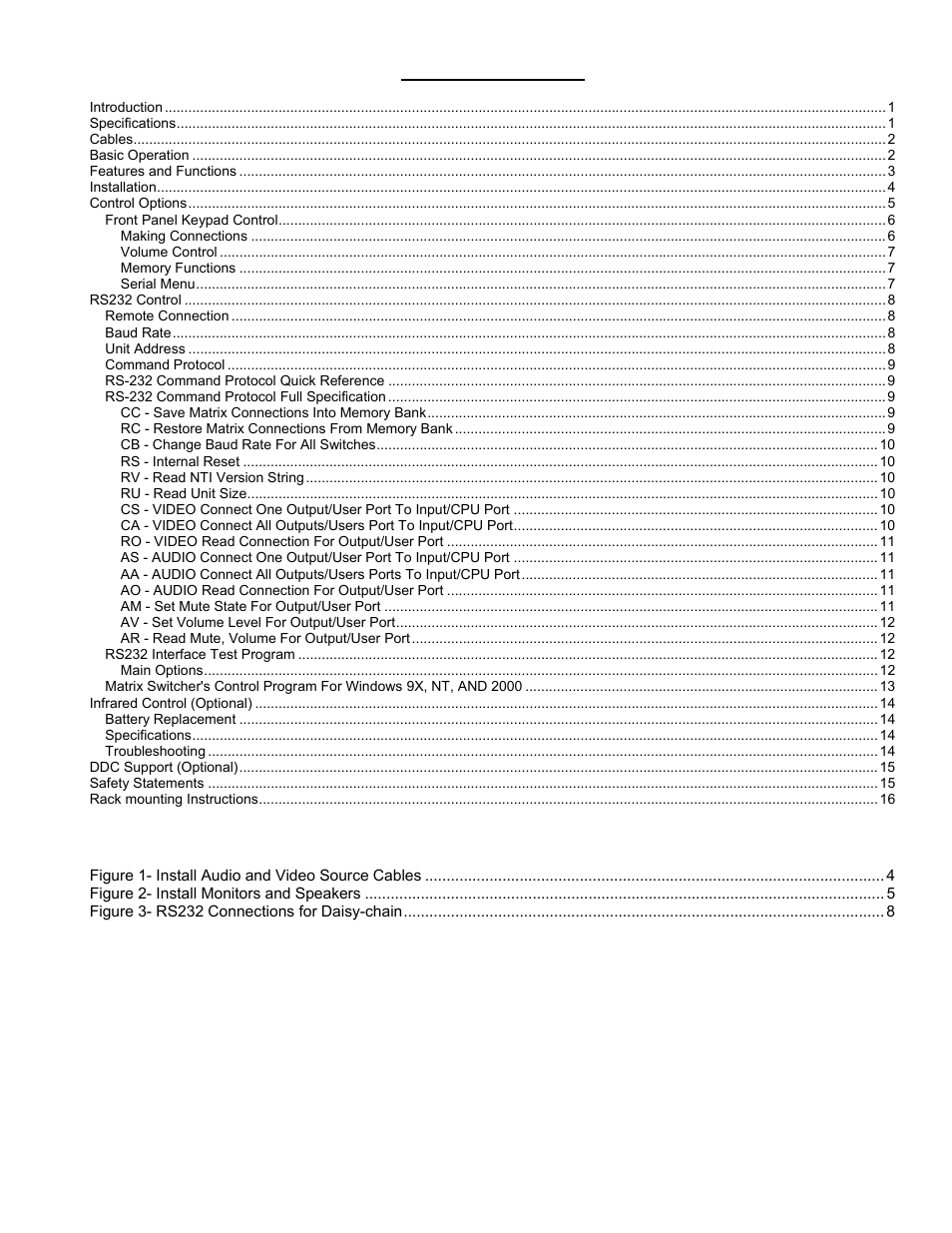 Network Technologies SM-nXm-AV-LCD User Manual | Page 3 / 19