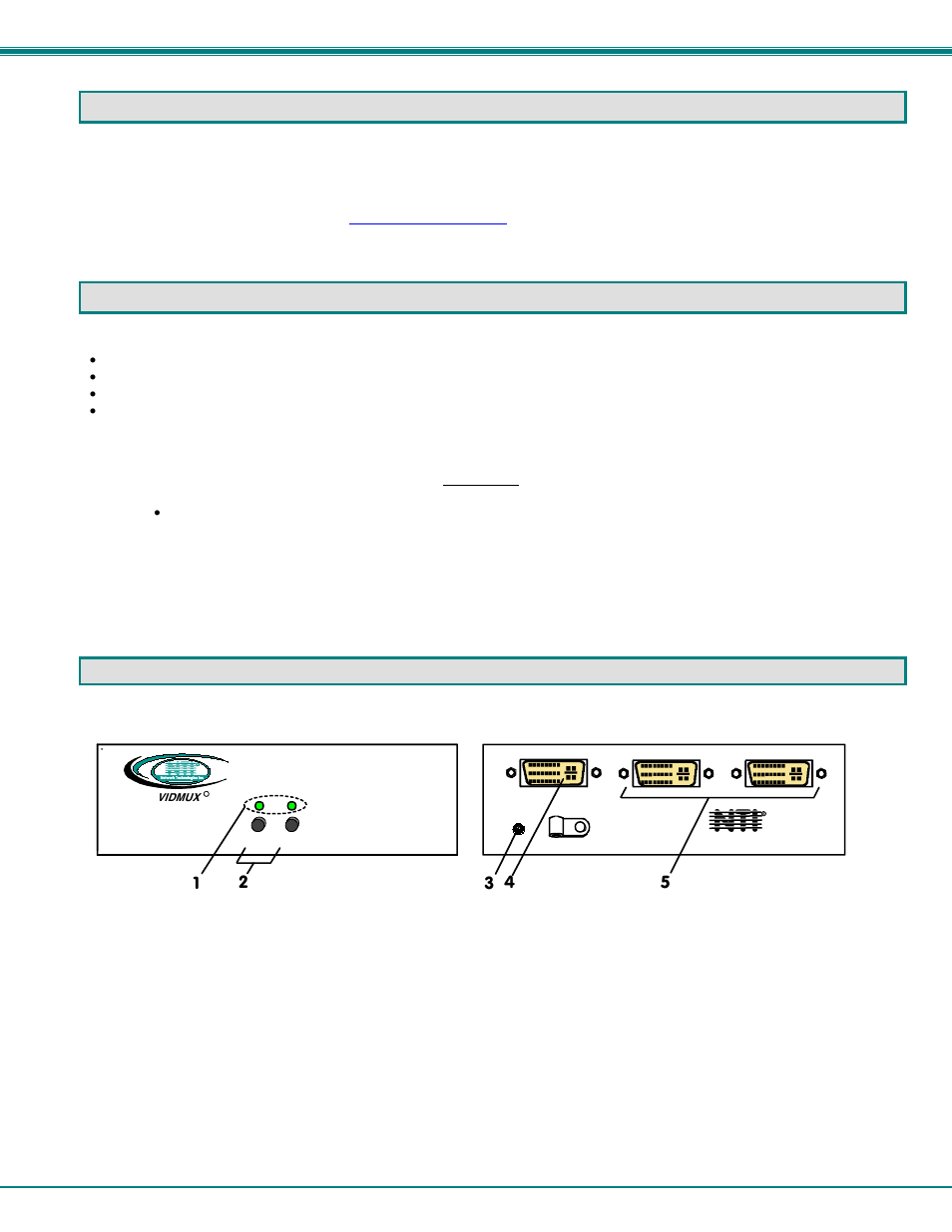 Introduction, Materials, Features and functions | 21 front view of se-dvi-2, 35 rear view of se-dvi-2 | Network Technologies SE-DVI-2 User Manual | Page 4 / 7