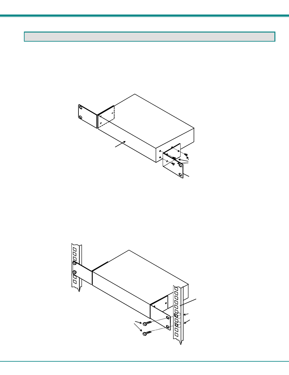 Rackmounting instructions | Network Technologies DVI-4 User Manual | Page 7 / 16