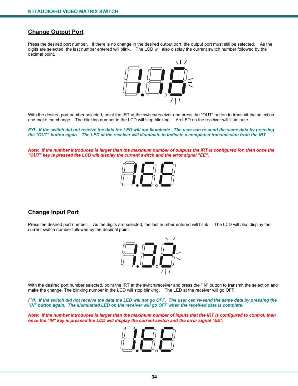 Network Technologies SM-8X4-HDA User Manual | Page 38 / 47