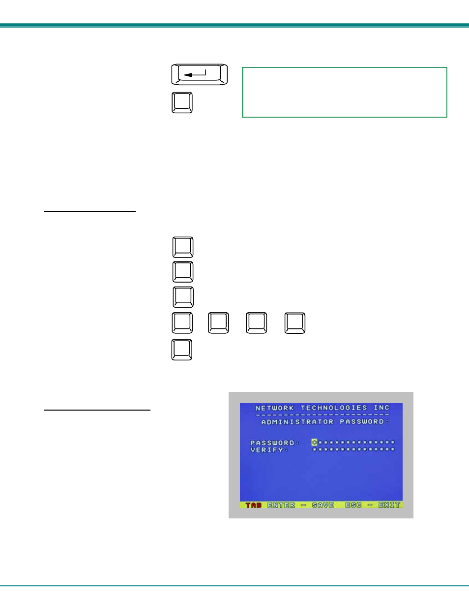 Sc u, Additional modes available with security | Network Technologies KEEMUX-Px User Manual | Page 15 / 30