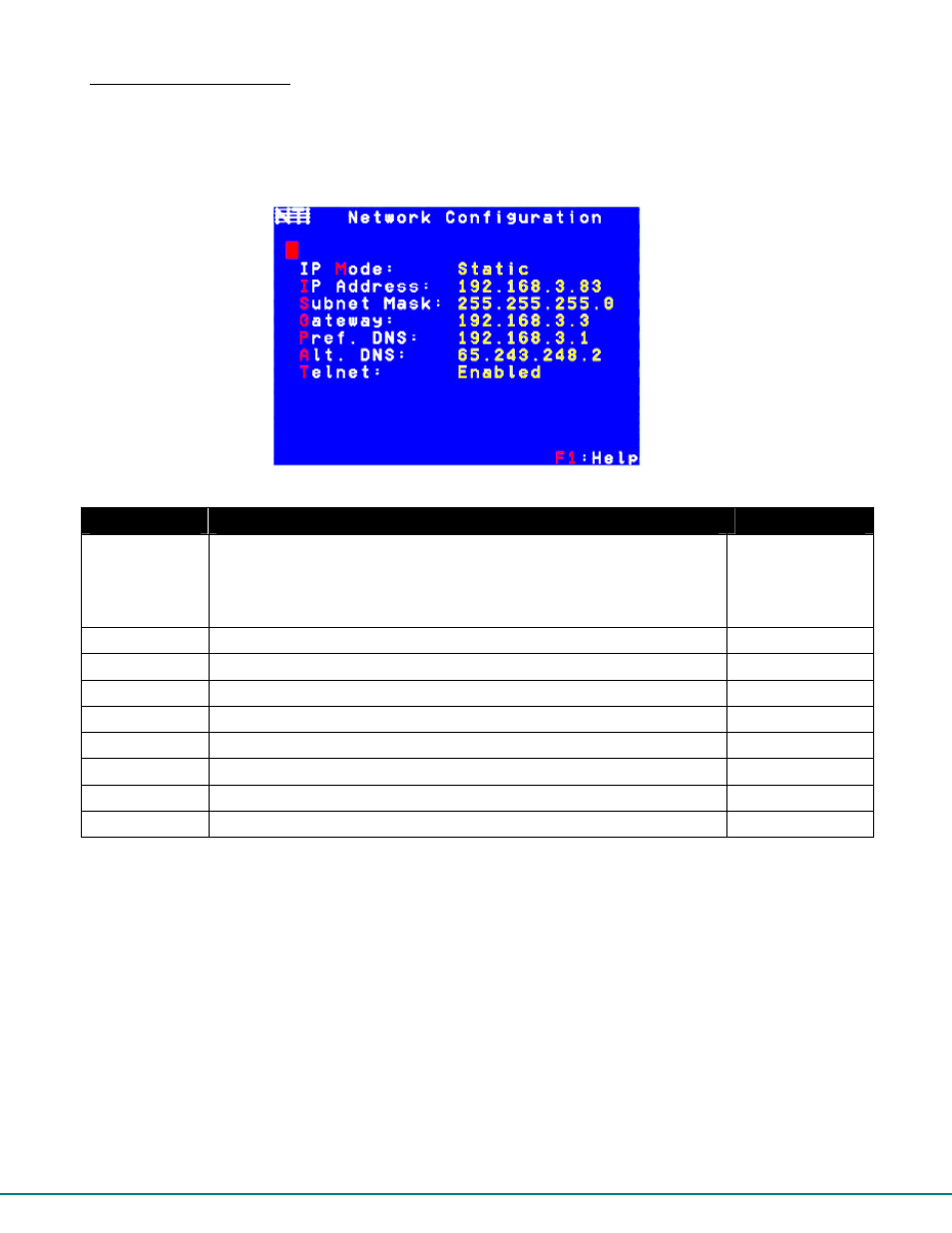Network configuration | Network Technologies CAT5 User Manual | Page 45 / 54