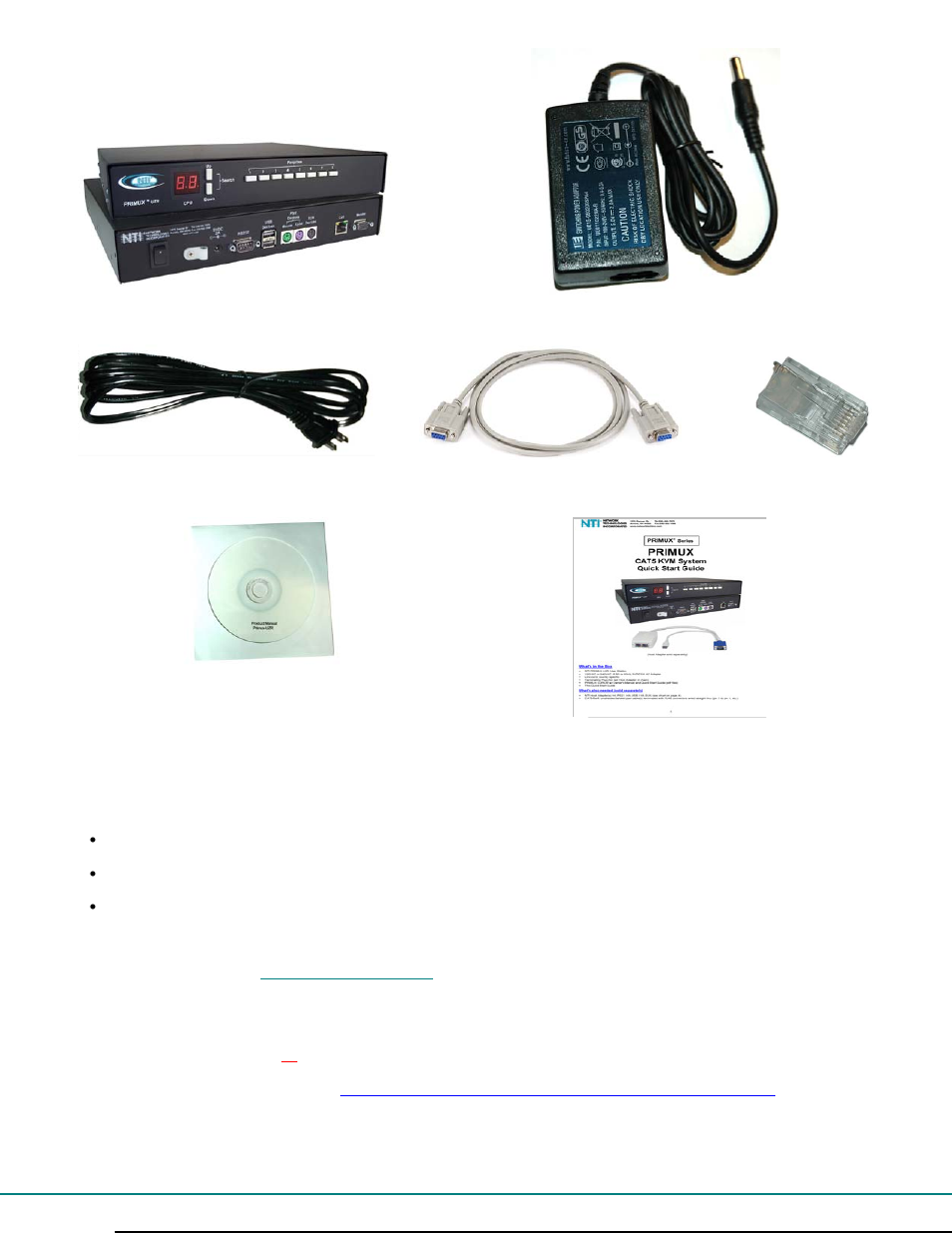Materials | Network Technologies CAT5 User Manual | Page 7 / 54