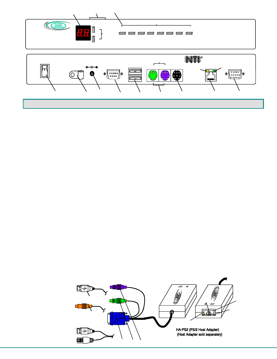 Features and functions | Network Technologies CAT5 User Manual | Page 8 / 54