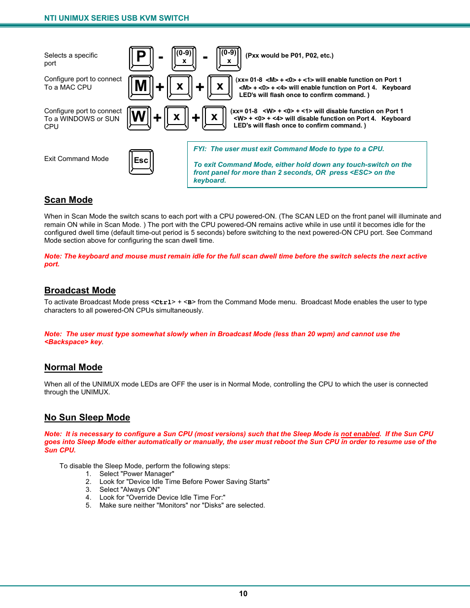 Network Technologies DVI-x User Manual | Page 13 / 22