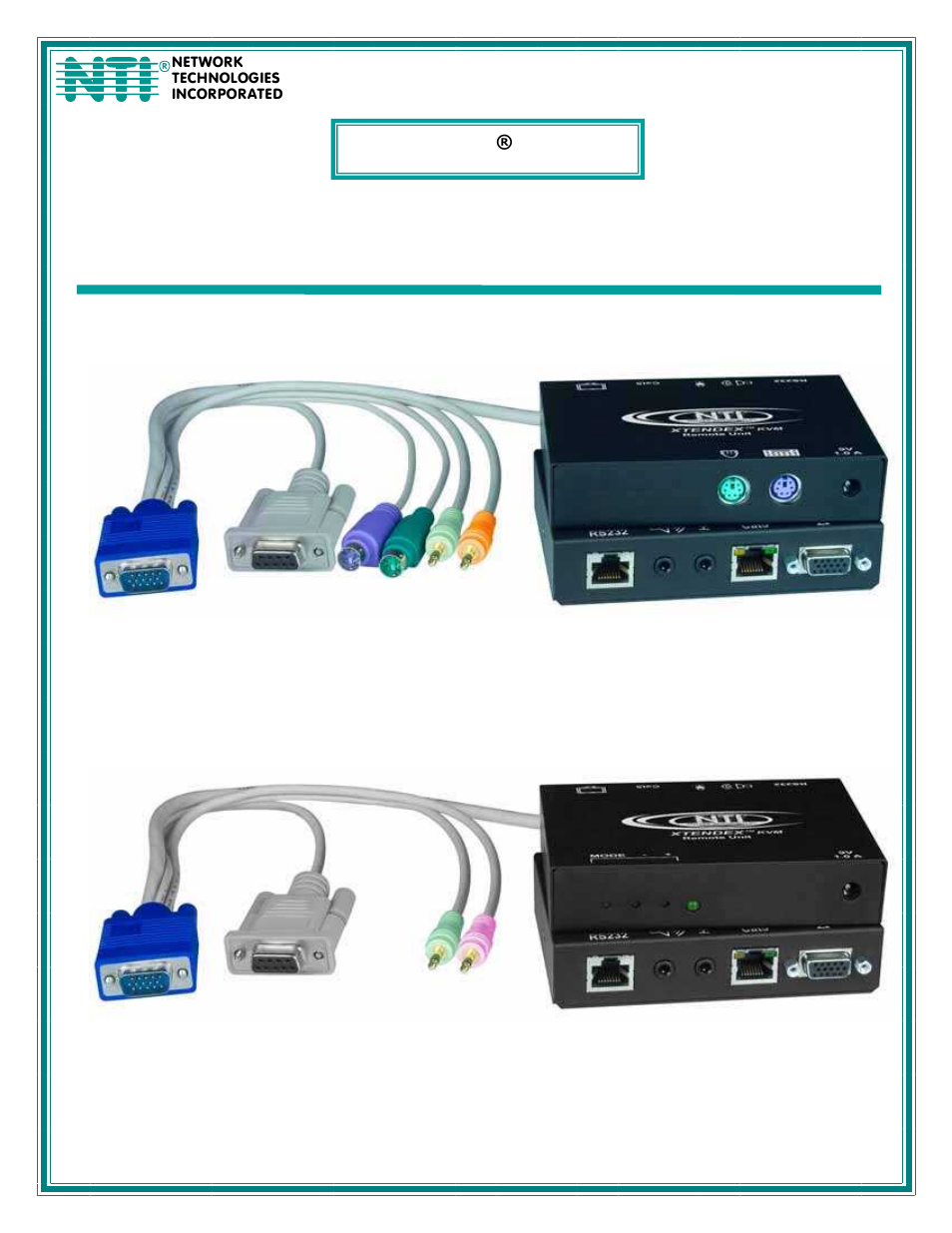 Network Technologies ST-C5KVM2ARS-1000S User Manual | 21 pages