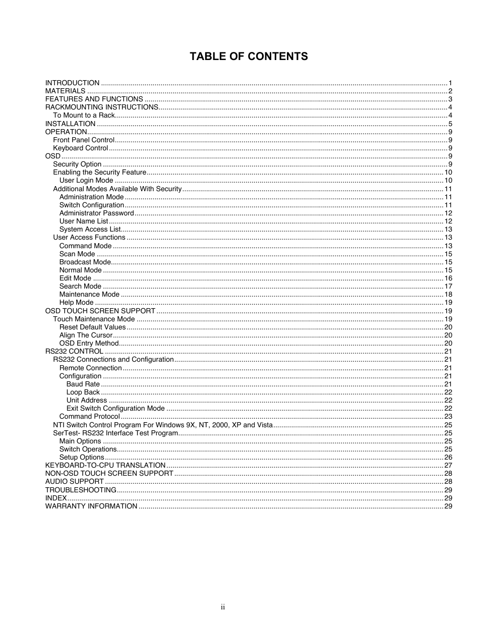 Network Technologies ST-xU User Manual | Page 3 / 33