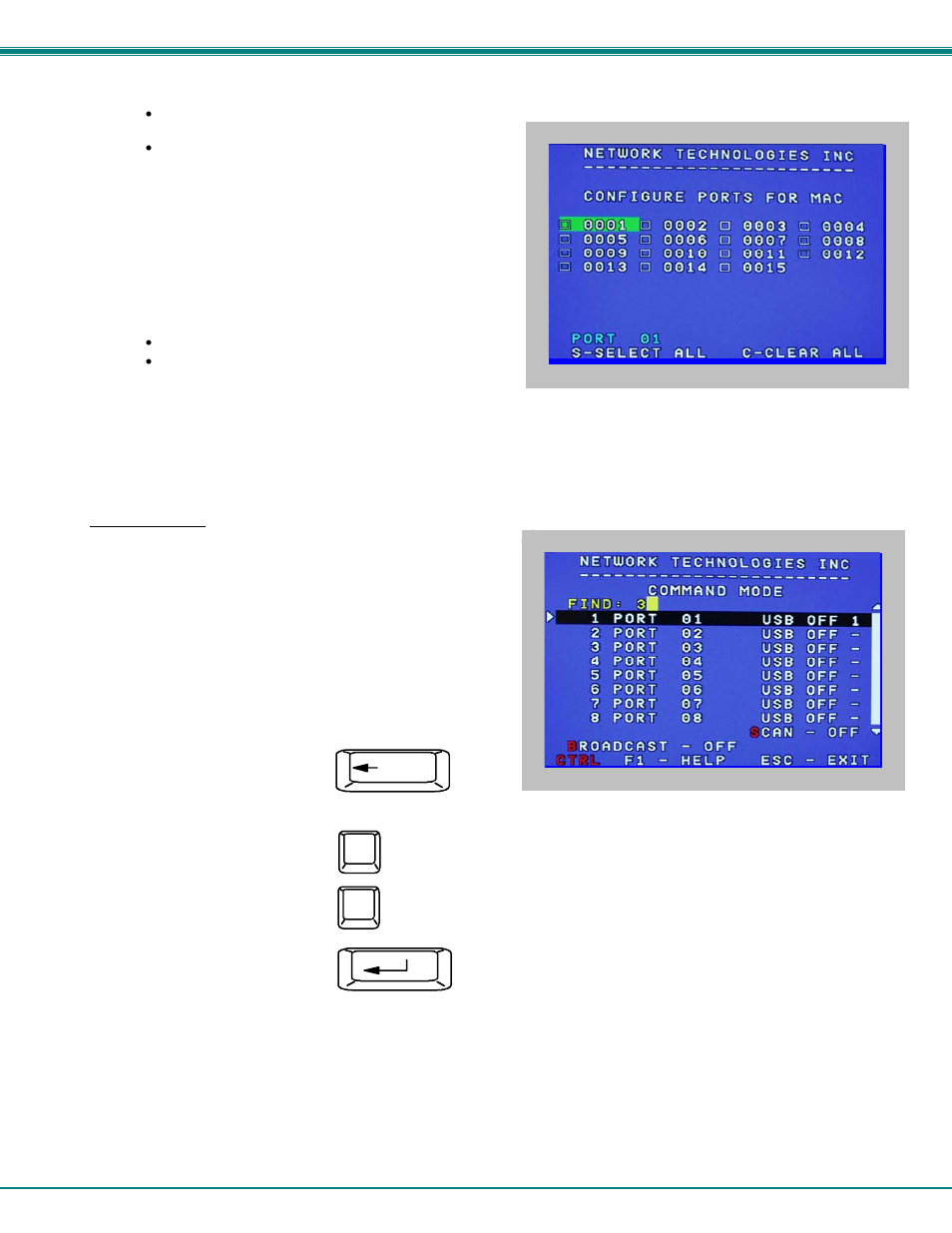 Search mode | Network Technologies USBV-x User Manual | Page 27 / 43
