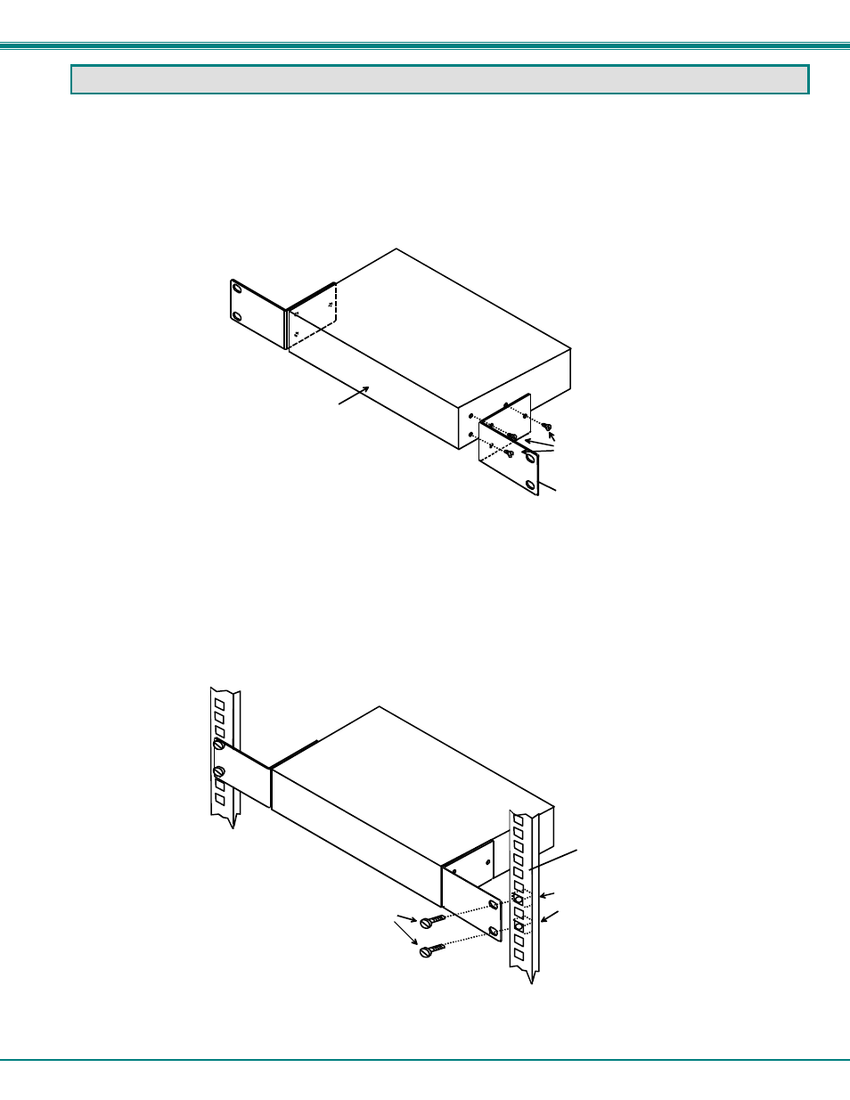Rackmounting instructions | Network Technologies USBV-x User Manual | Page 8 / 43