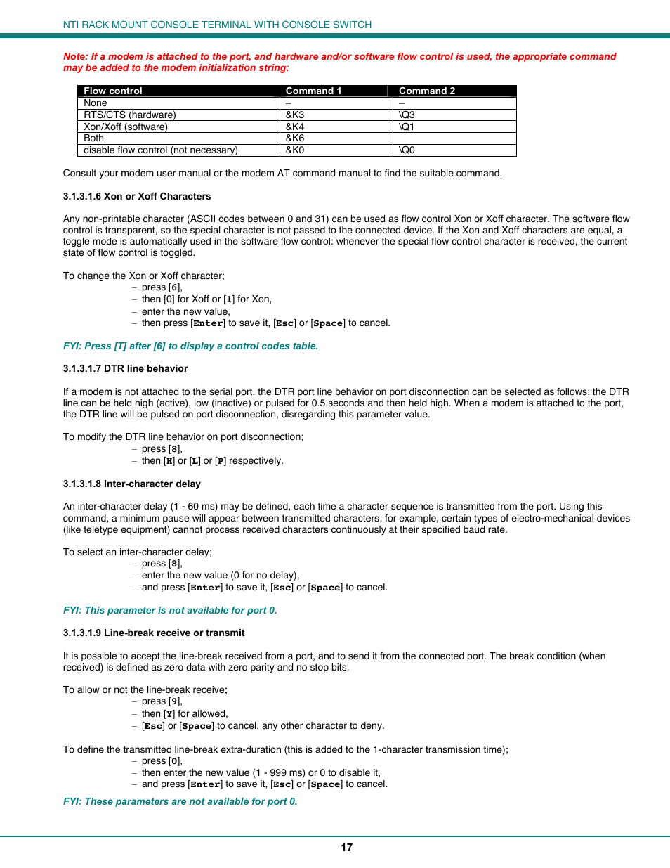 Network Technologies CS-16/8 User Manual | Page 22 / 79