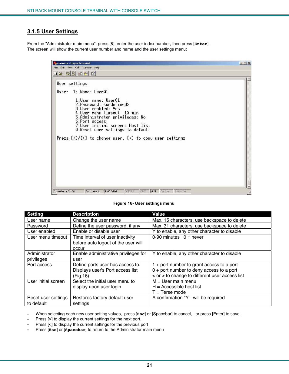 Network Technologies CS-16/8 User Manual | Page 26 / 79