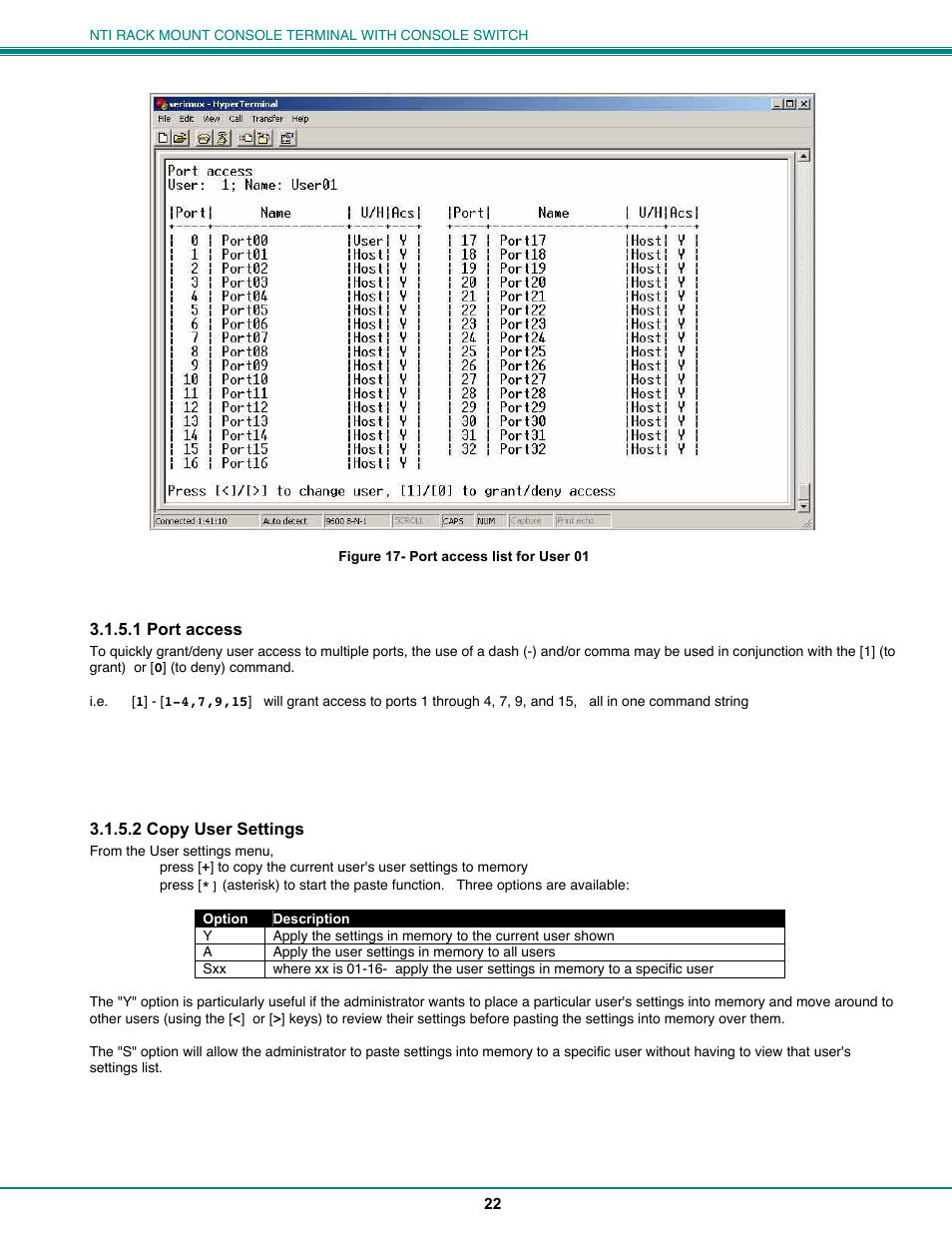 Network Technologies CS-16/8 User Manual | Page 27 / 79