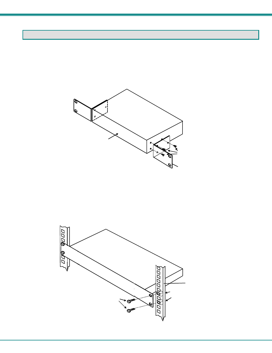 Rackmounting instructions | Network Technologies 2907 User Manual | Page 9 / 26