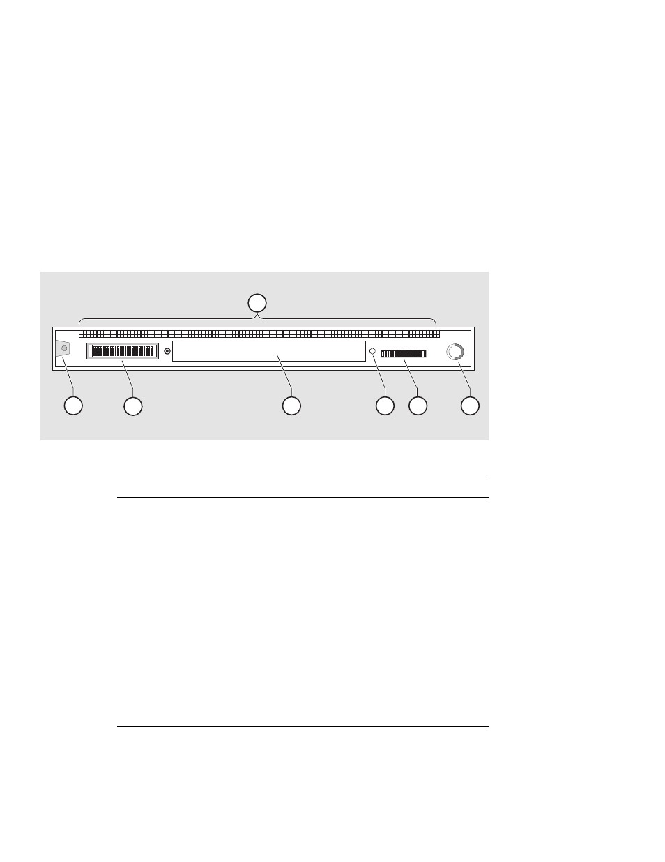 Back panel components, Figure 2-2: back panel components, Table 2-2: back panel components | Back panel components -4 | Network Technologies 900GV User Manual | Page 24 / 72