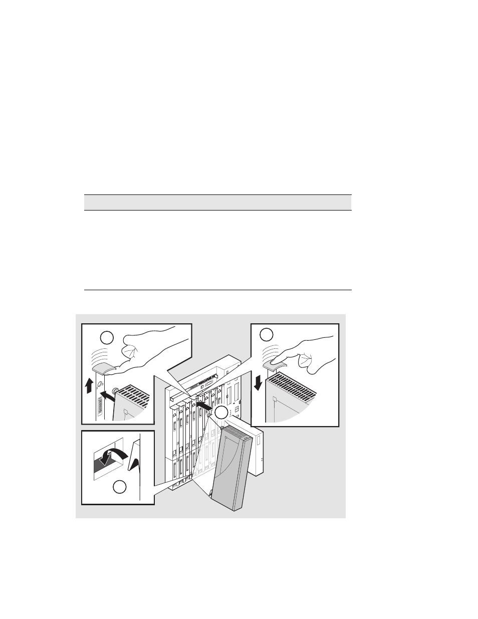 Task 2: seat the module, Figure 2-4: seating the module | Network Technologies 900GV User Manual | Page 26 / 72