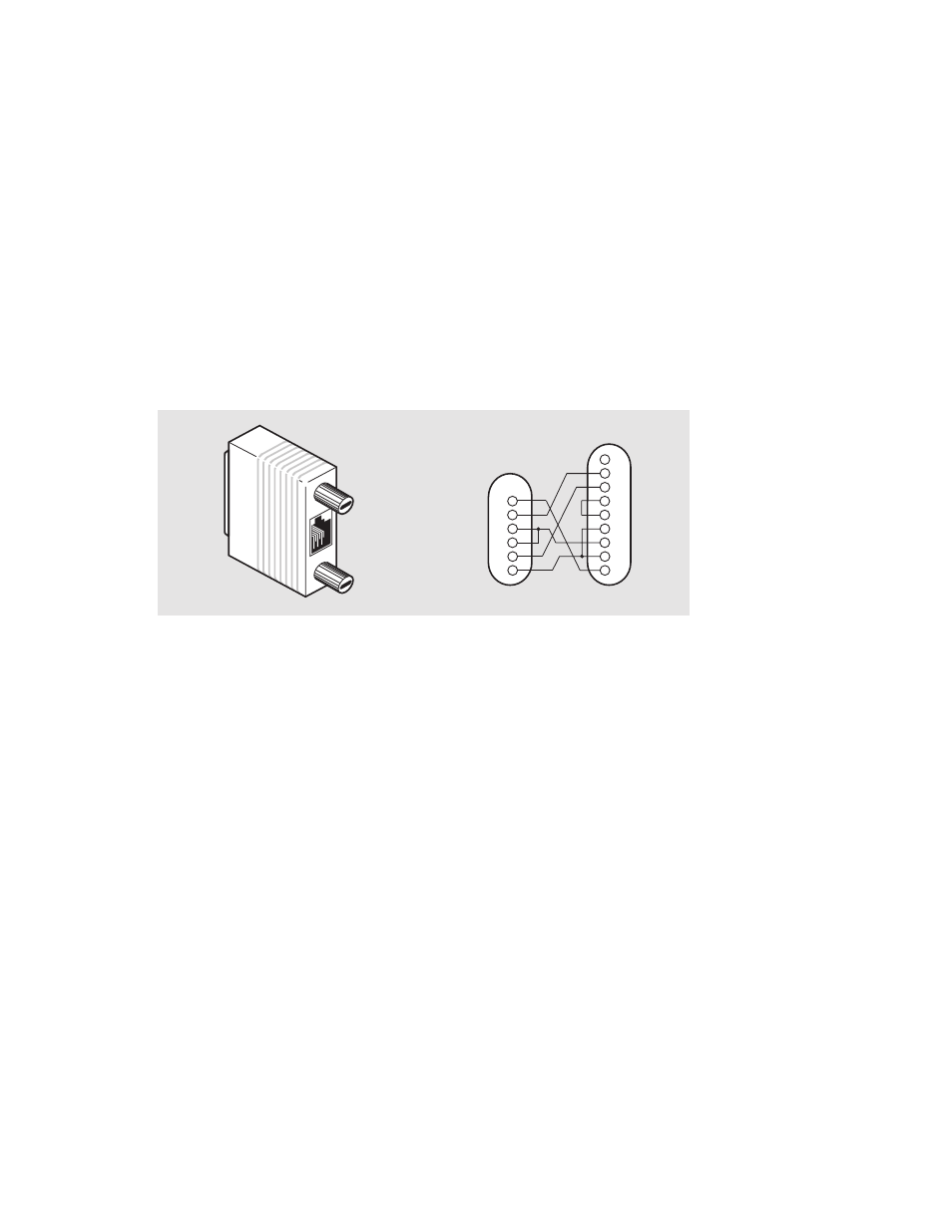 H8575-a adapter, Figure b-3: h8575-a adapter | Network Technologies 900GV User Manual | Page 68 / 72