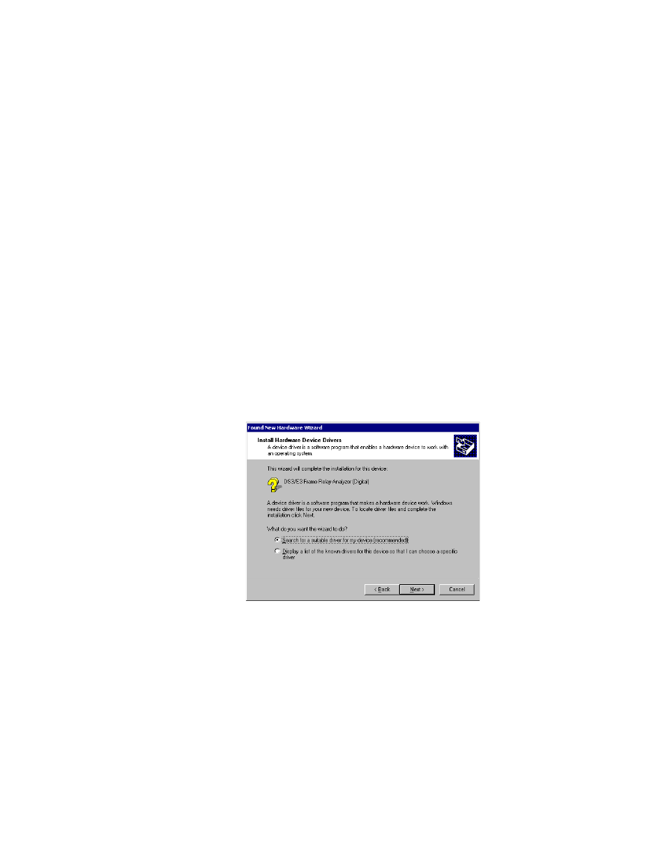 Wan and 10/100 driver installation: windows 2000 | Network Instruments WAN Probe Kit User Manual | Page 18 / 44