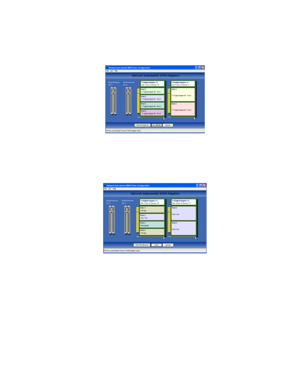 Tap status leds and switches | Network Instruments WAN Probe Kit User Manual | Page 30 / 44