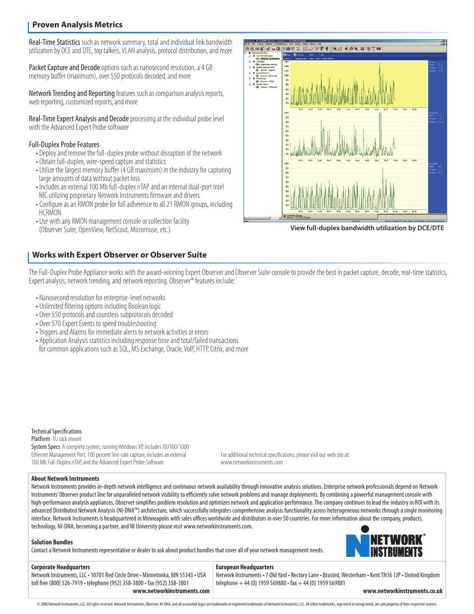 Network Instruments 10/100 Full-Duplex User Manual | Page 2 / 2