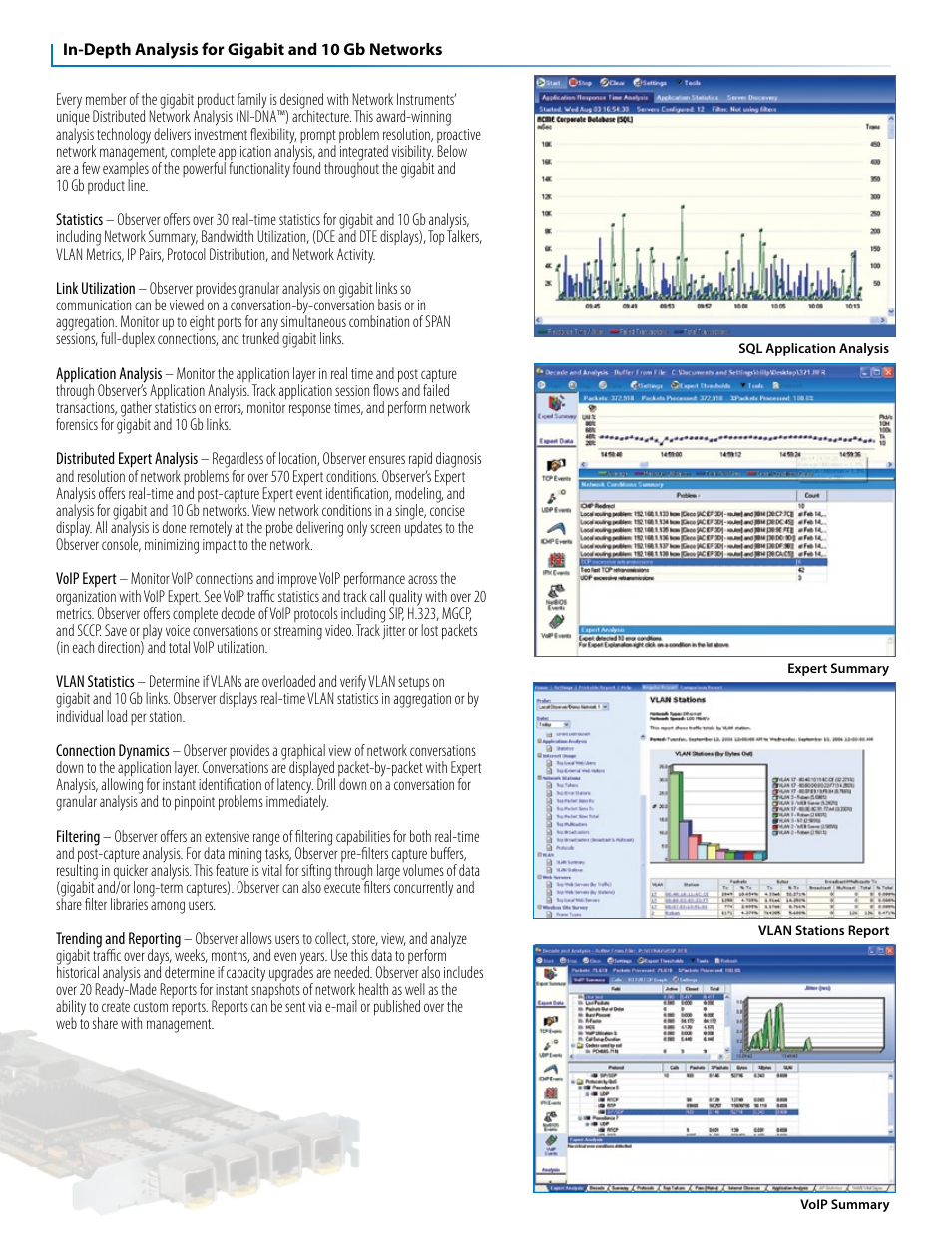 Network Instruments Network Analysis User Manual | Page 2 / 4