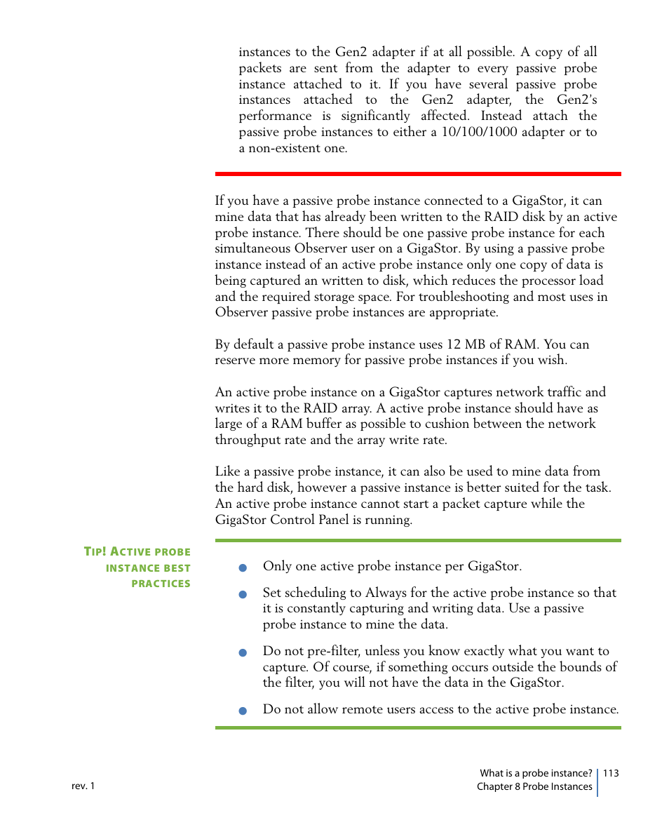 Network Instruments GigaStor 114ff User Manual | Page 113 / 146