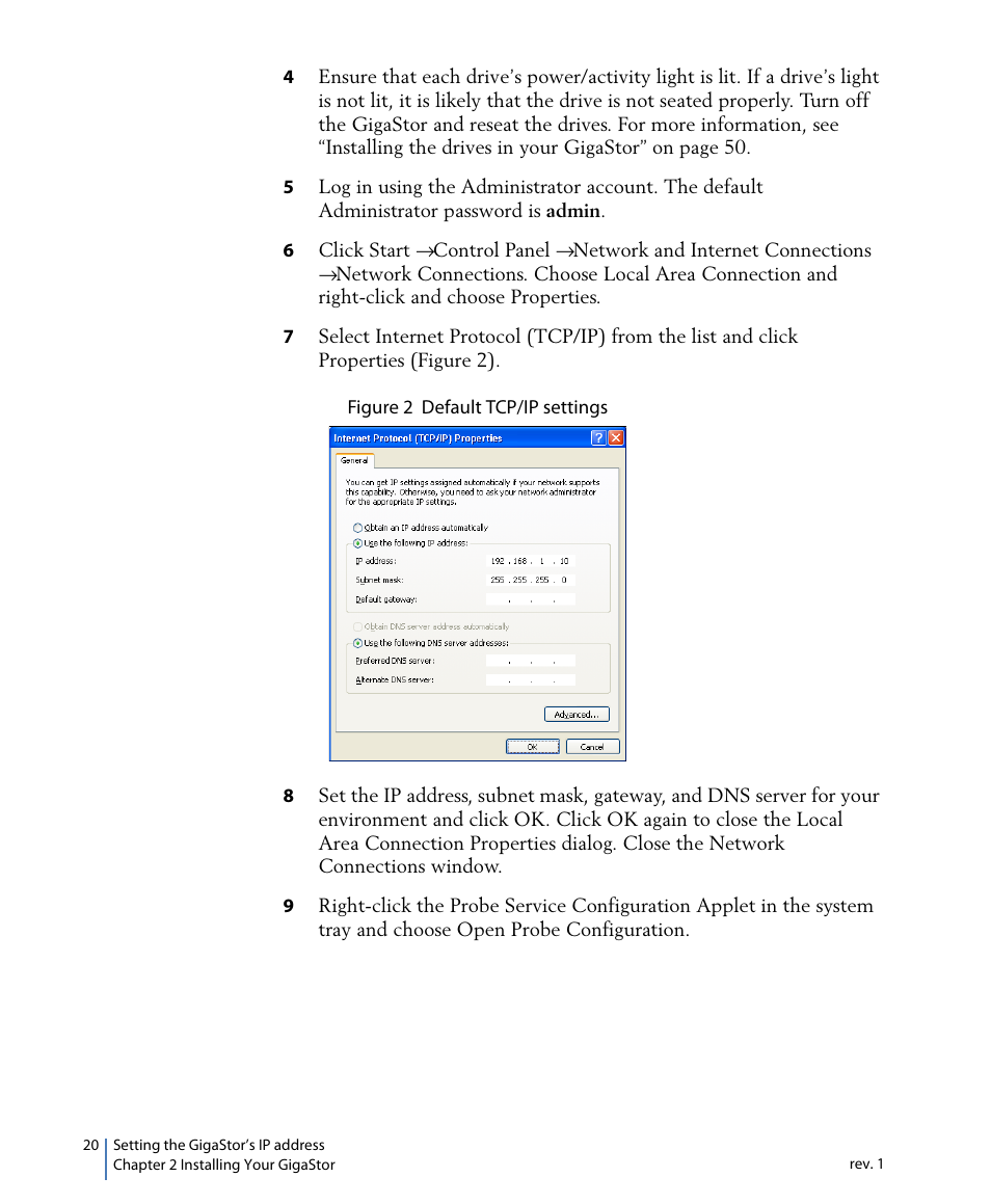 Network Instruments GigaStor 114ff User Manual | Page 20 / 146